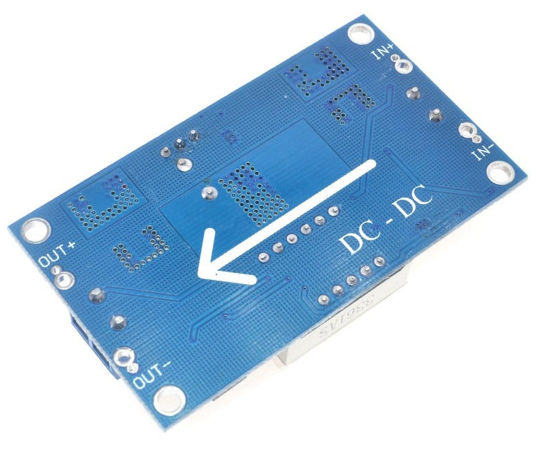 XL4015 Adjustable DC DC Buck Converter with Display 38 to 1.25V from PMD Way with free delivery worldwide