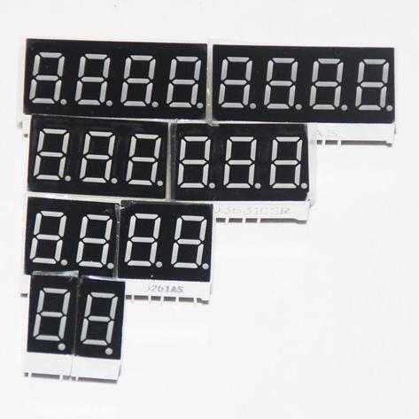 7-segment LED displays from PMD Way with free delivery worldwide