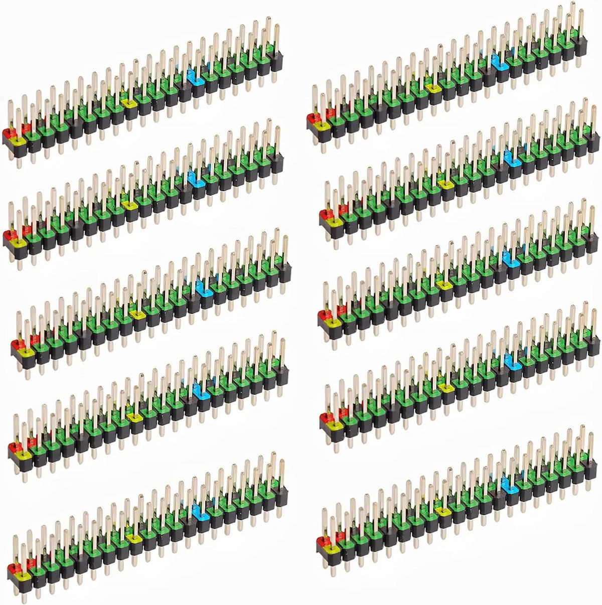 Gpio Header Micro New Product - Colour Coded GPIO Headers for Raspberry Pi Zero - 10 Pac ...