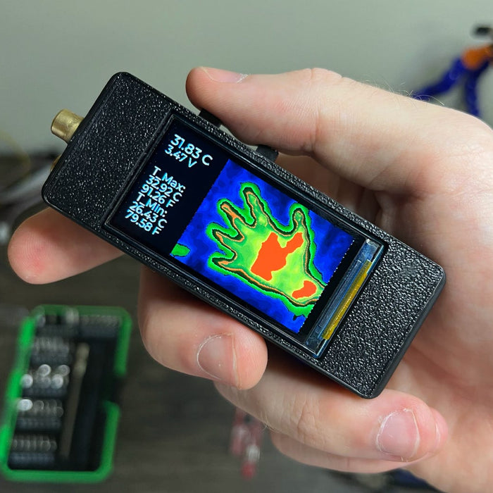 Build a Pocket-Sized Thermal Imager + Infrared Thermometer