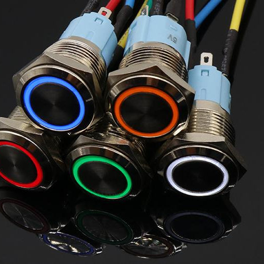 LED Illuminated Round Push Buttons from PMD Way with free delivery worldwide