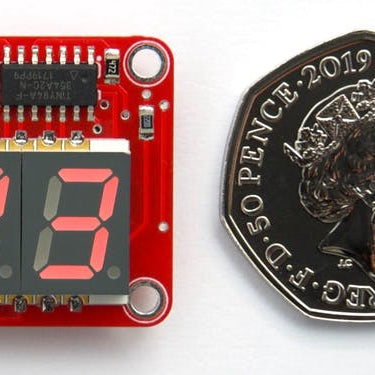 A Simple Two-Digit LED Thermometer
