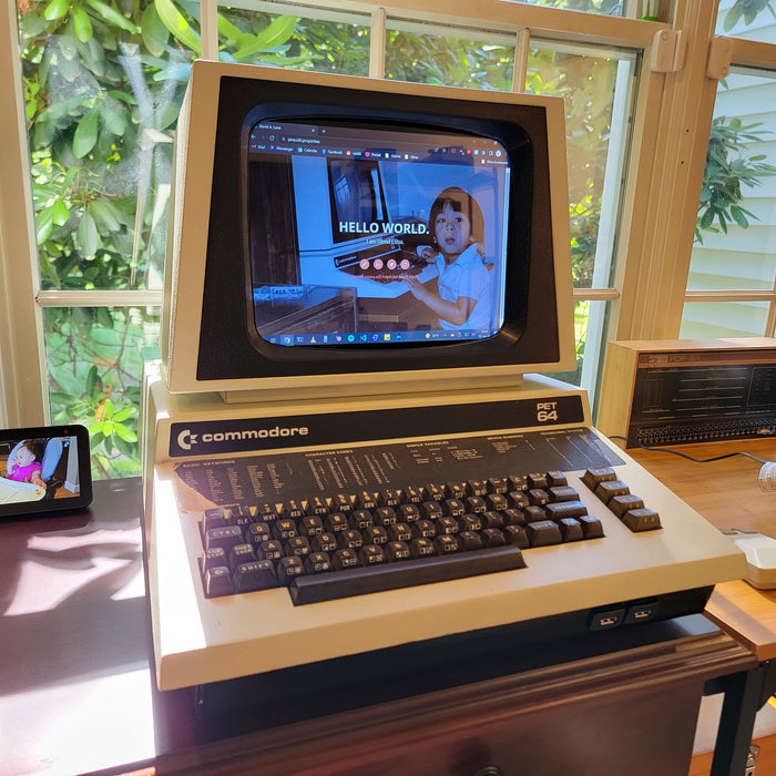Converting a Commodore PET into a USB docking station