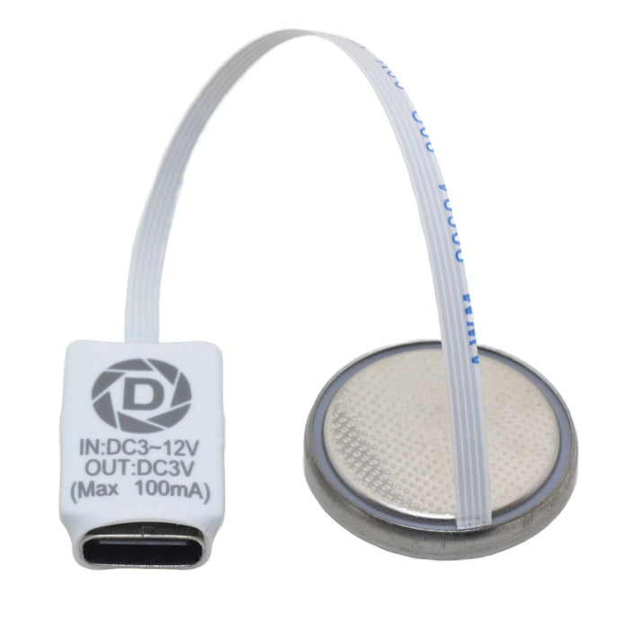 3-12V Input USB-C to CR2032 Battery Eliminator from PMD Way with free delivery