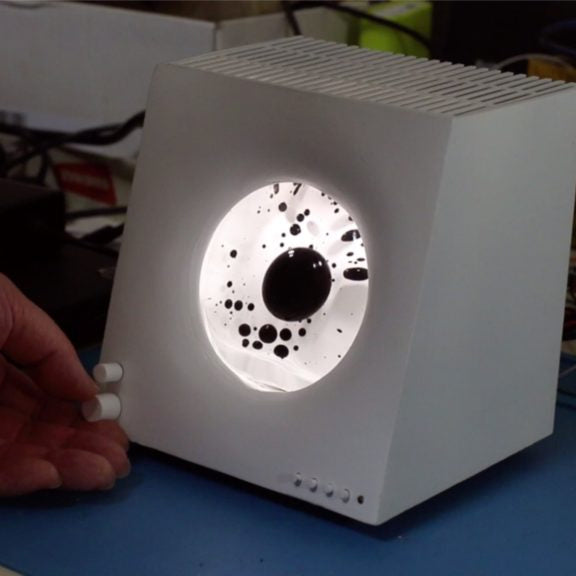 This DIY Bluetooth speaker’s magical ferrofluid display reacts to the music