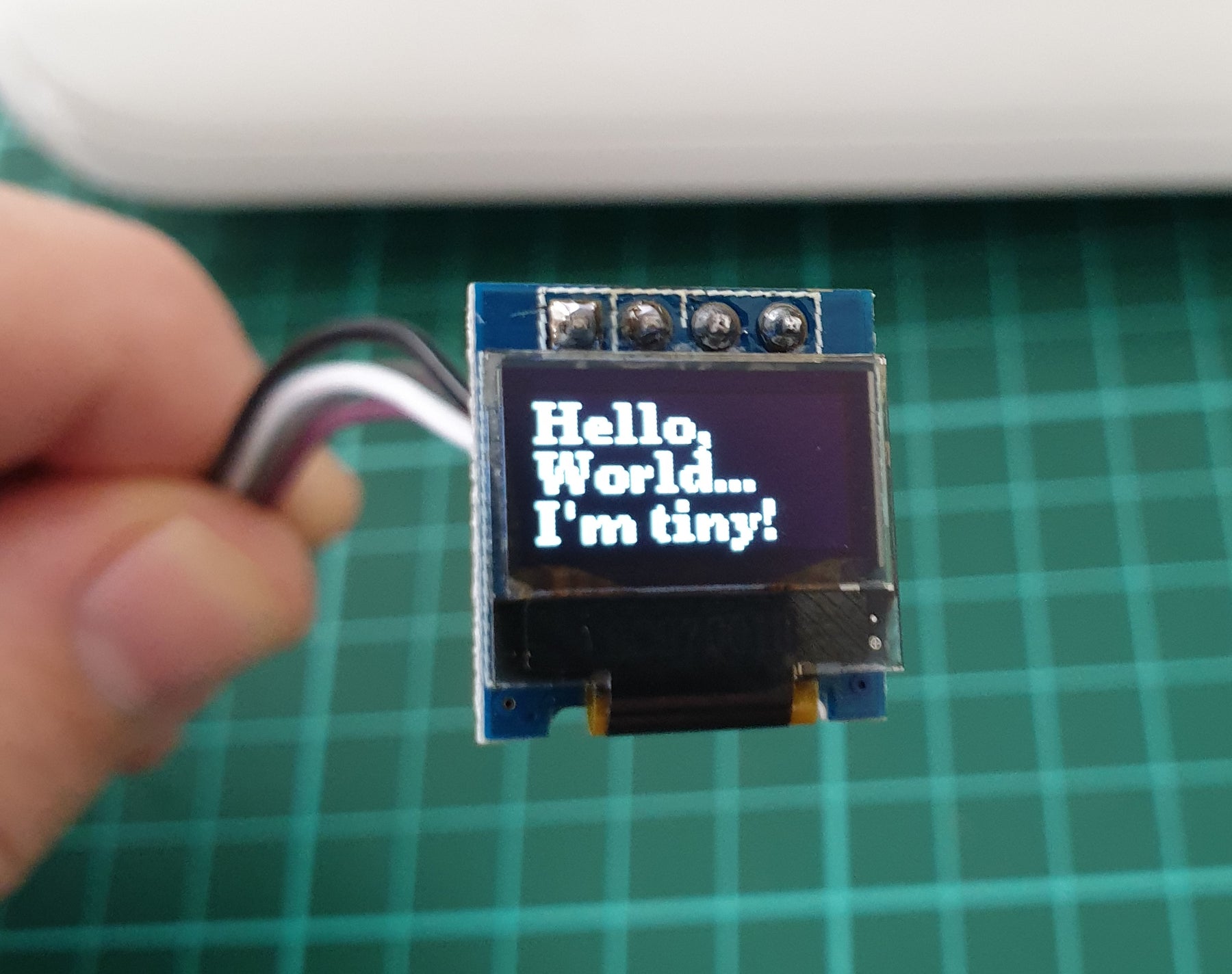 Tutorial - Using the 0.49" 64 x 32 Graphic I2C OLED Display with Arduino