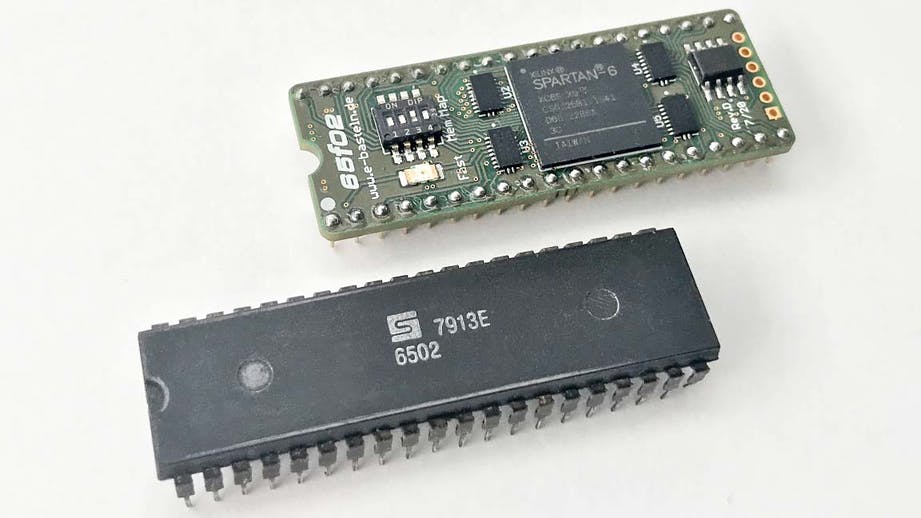 65F02 Is a 100 MHz Drop-In Replacement for Vintage 8-Bit Computers