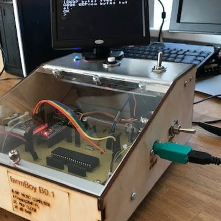 8-Bit Homebrew Computer Designed Around an ATmega Microcontroller