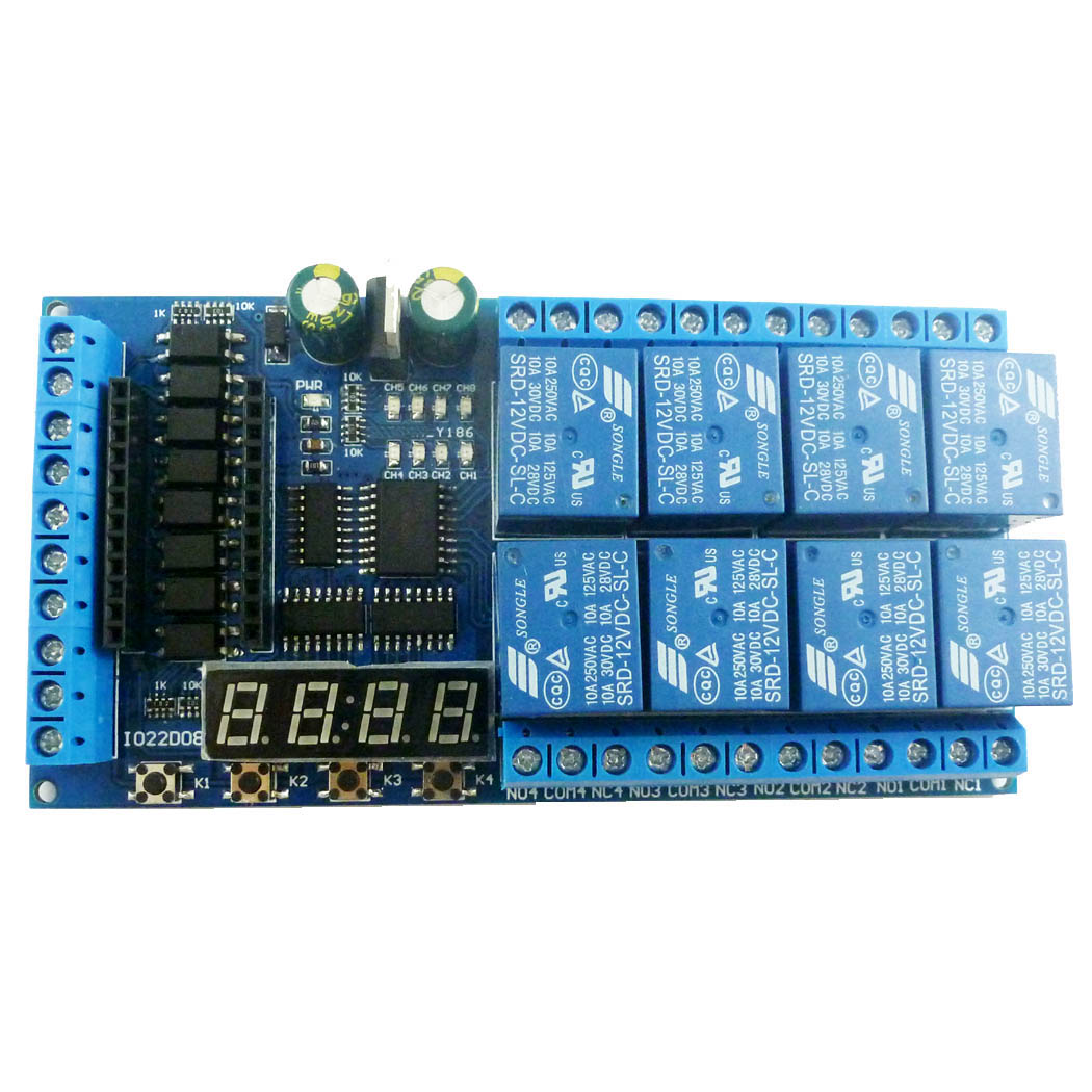 New Product - 8 Channel Relay Board for Arduino Pro Mini-compatible ...