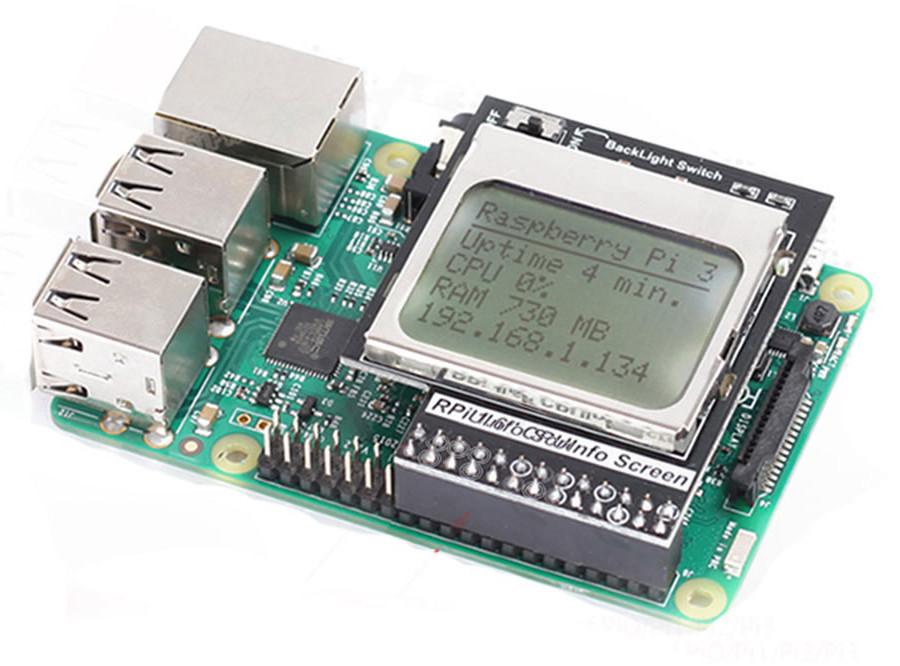 Raspberry Pi Character LCD Displays from PMD Way with free delivery worldwide