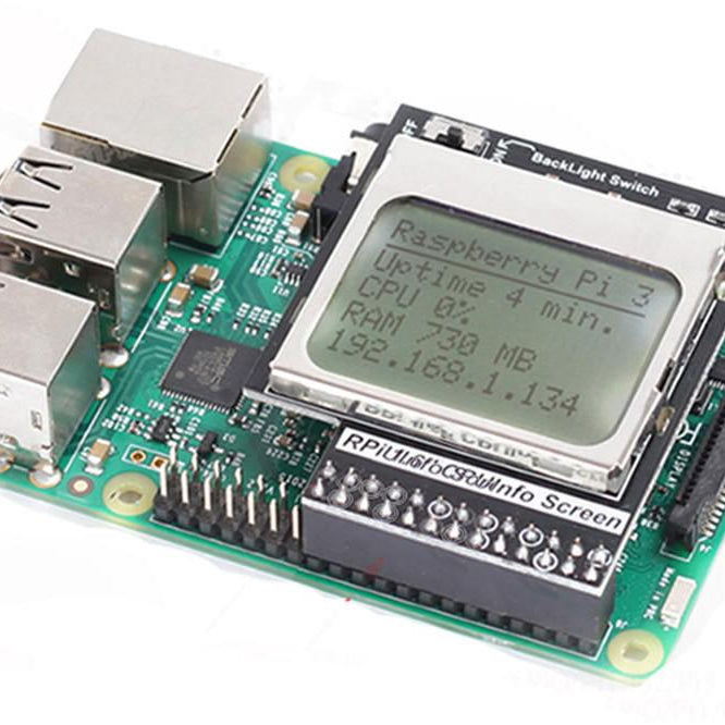 Raspberry Pi Character LCD Displays from PMD Way with free delivery worldwide
