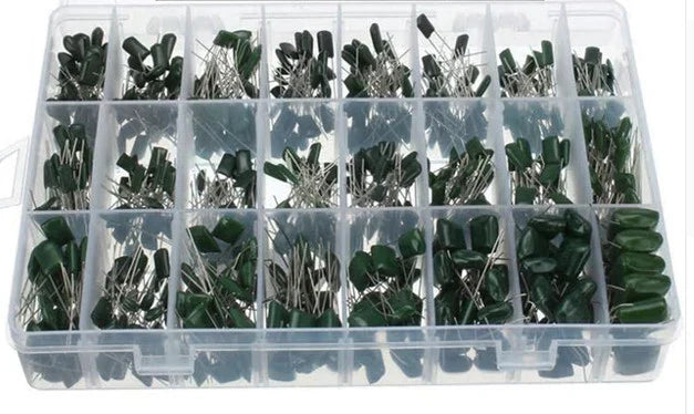Boxed Assortment 100V Polyester Capacitor Kit - 660 Pieces from PMD Way with free delivery