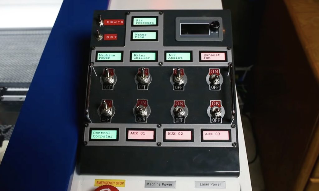 Arduino-based control panel streamlines laser cutting — PMD Way