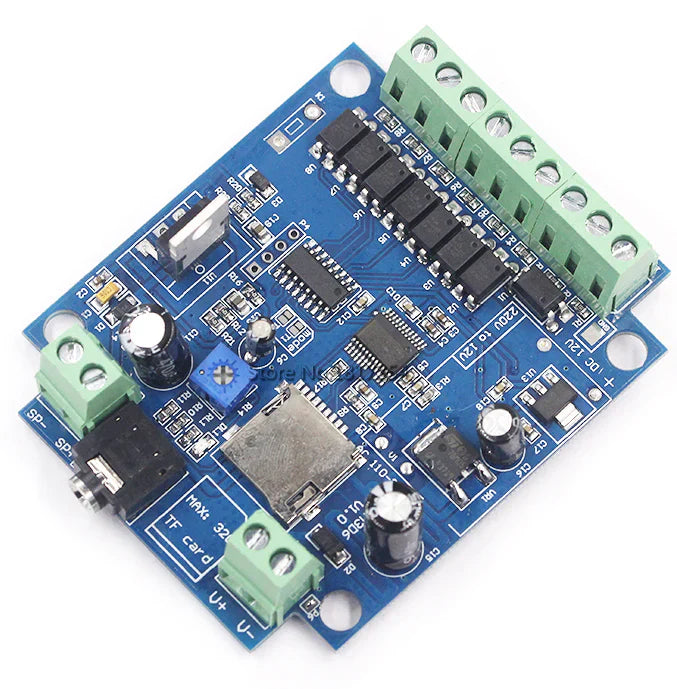 Eight Channel Amplified MP3 Voice Playback Module from PMD Way with free delivery