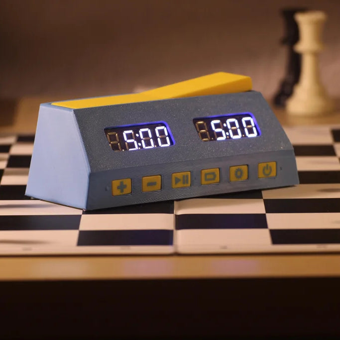 Chess Clock - Open Source 3D Printed and Powered by ESP32