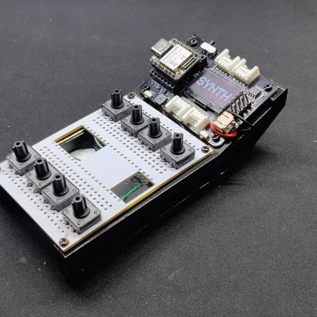 Pocket Synth, a do-it-yourself compact Form Factor synth