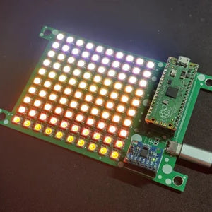 Exploring LED matrix designs with a Raspberry Pi Pico