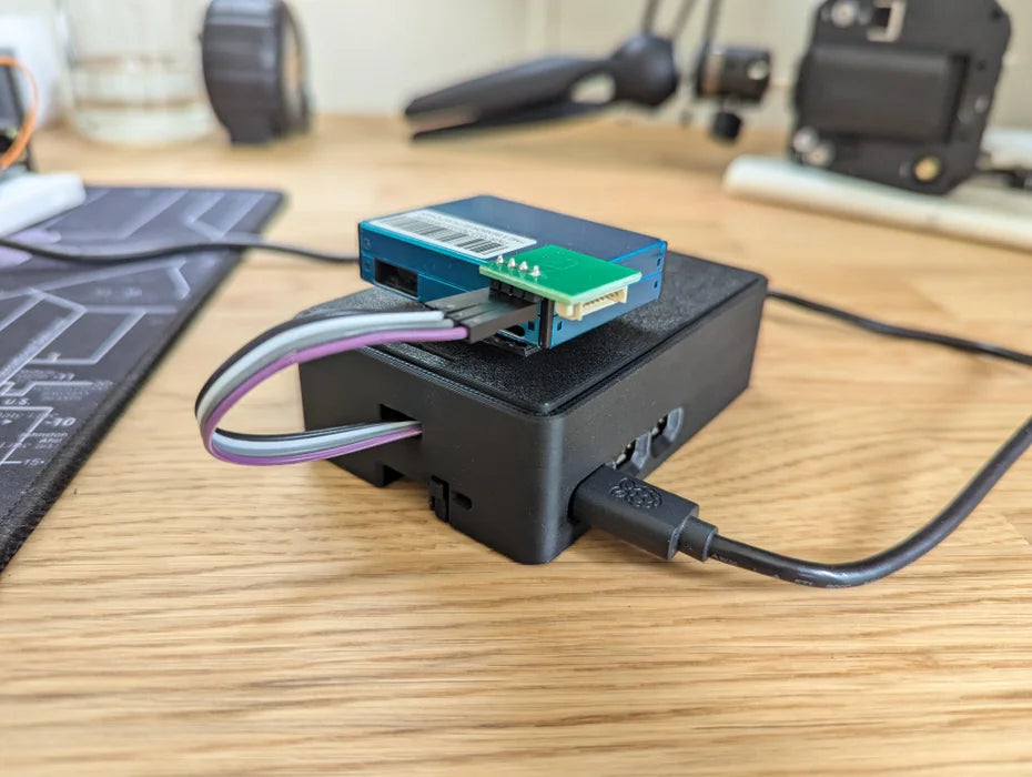 Air Quality Monitor With Raspberry Pi 5, PMS7003, and Viam