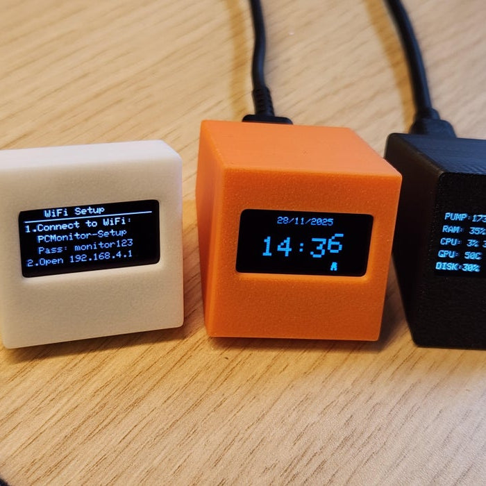 Explore Animated Clocks and PC Monitoring Based on ESP32
