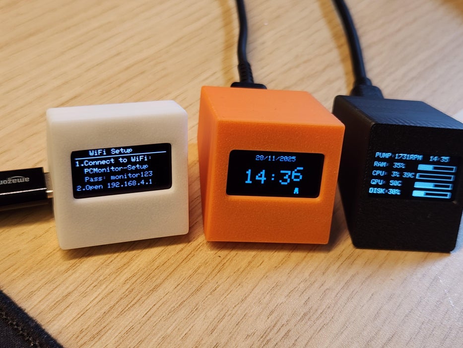 Explore Animated Clocks and PC Monitoring Based on ESP32