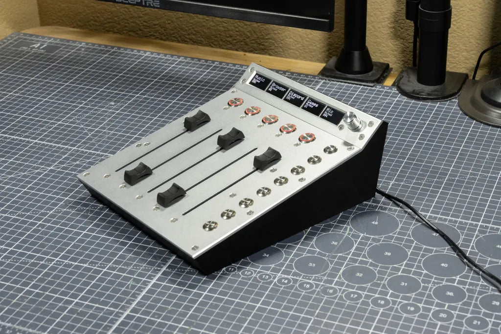 Build a Motorized Fader Per-App Volume Control