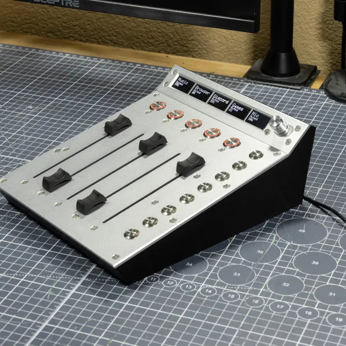 Build a Motorized Fader Per-App Volume Control