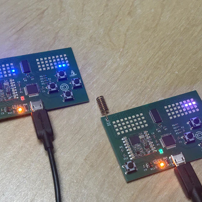 Battleship Radio With LED Display