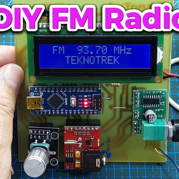 DIY FM Radio Receiver Using Arduino and Si4703