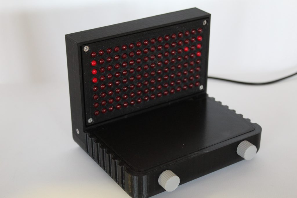 Recreating Pong with an LED matrix