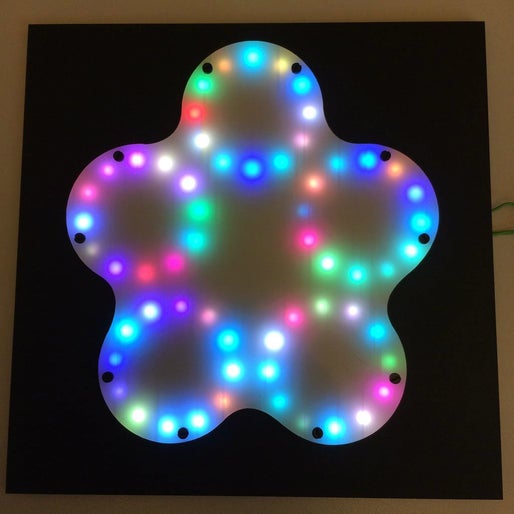 Build the BeatFlower - an interactive RGB LED Light