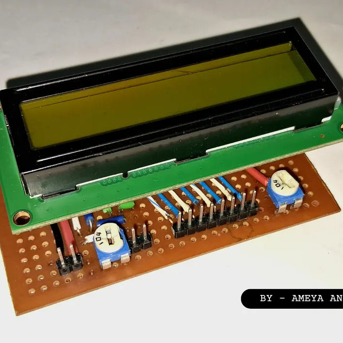 Simplified LCD Breakout Board for Arduino
