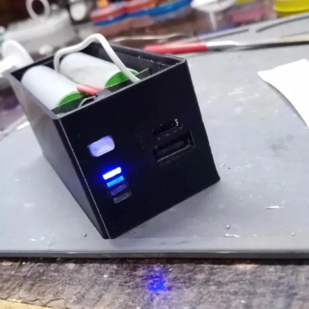 How to Make a DIY 18650 Power Bank With a 3D Printed Case