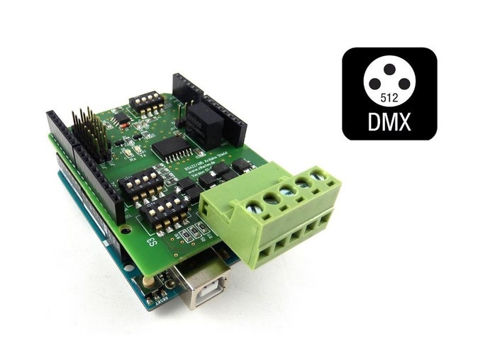 DMX512 Lighting Control With Arduino UNO R4