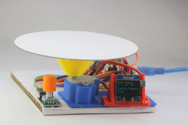 Arduino Rotation Plate Arduino Powered 3D Printed Rotating Display Stand — PMD Way