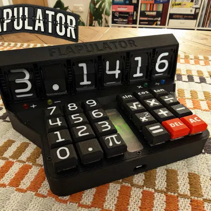 Flapulator - the World's Most Tactile Calculator