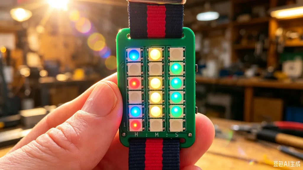 A Watch for Nerds: the Binary Watch
