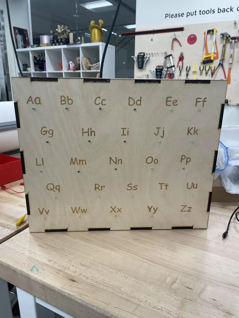 Interactive Alphabet Touch Board