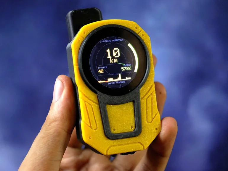 Flash Bee - Handheld Lightning Sensing and Ranging Device