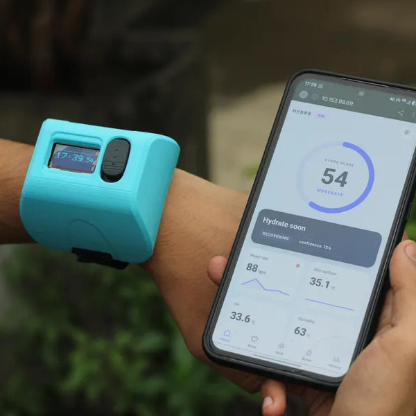 HYDR8: a Wearable That Knows When It's Time to Hydrate