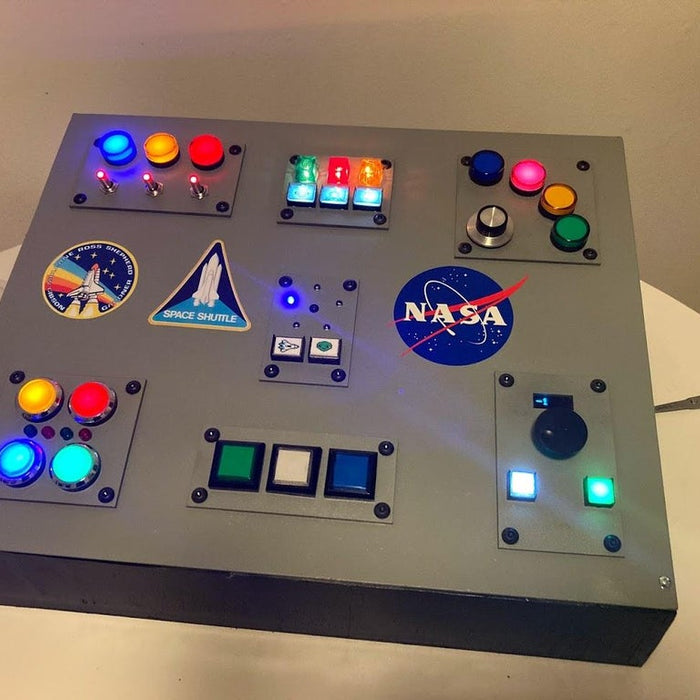NASA control panel lights up kids’ imaginations