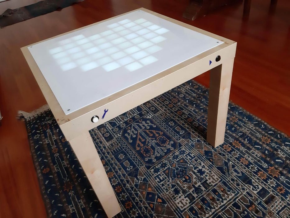 Build an Animated LED Coffee Table