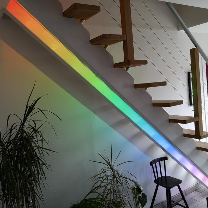 Turn your staircase into a flaircase with this LED system