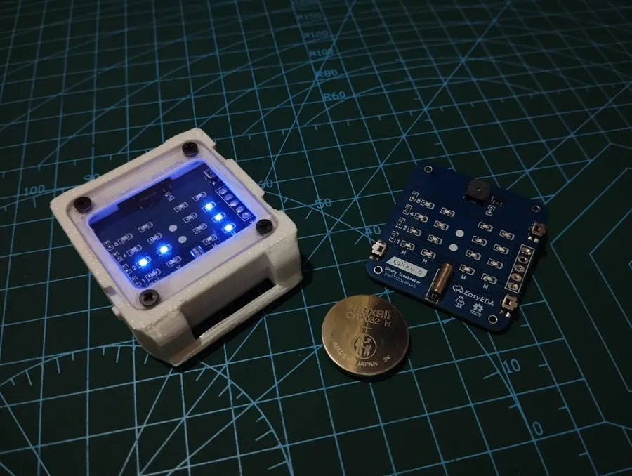 Ultra Low Power Binary Watch