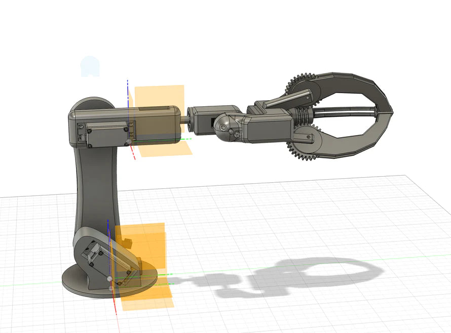 Palm Arm Arduino How to Build an Arduino-controlled Robotic Arm — PMD Way