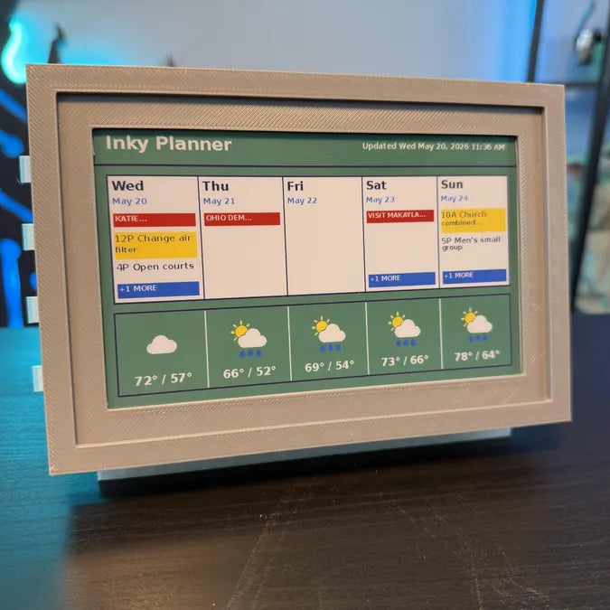 The Raspberry Pi E-Ink Dashboard