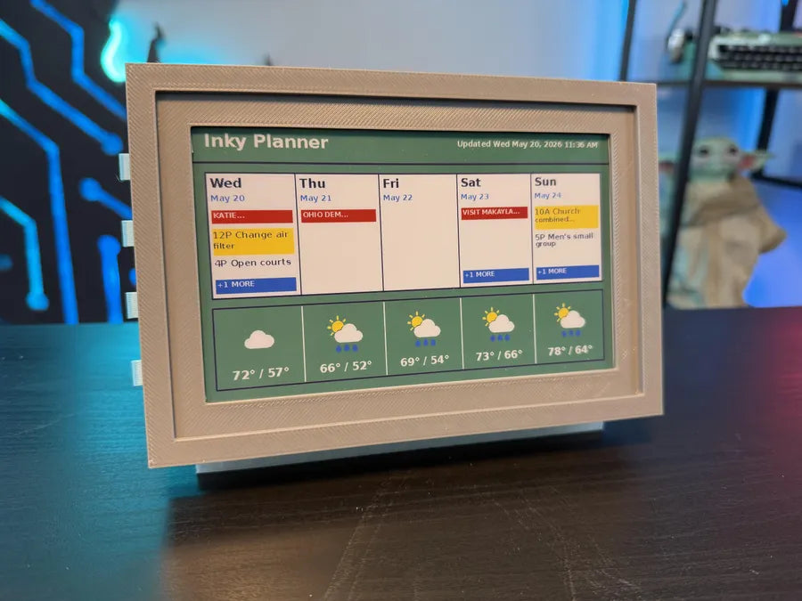The Raspberry Pi E-Ink Dashboard