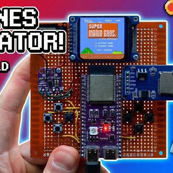 How to Make Esp32 Based Nes Emulator in 2026