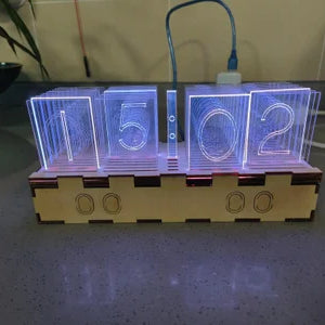 LED Arduino Nixie Clock: Crafting a Futuristic Glow for the New Year!