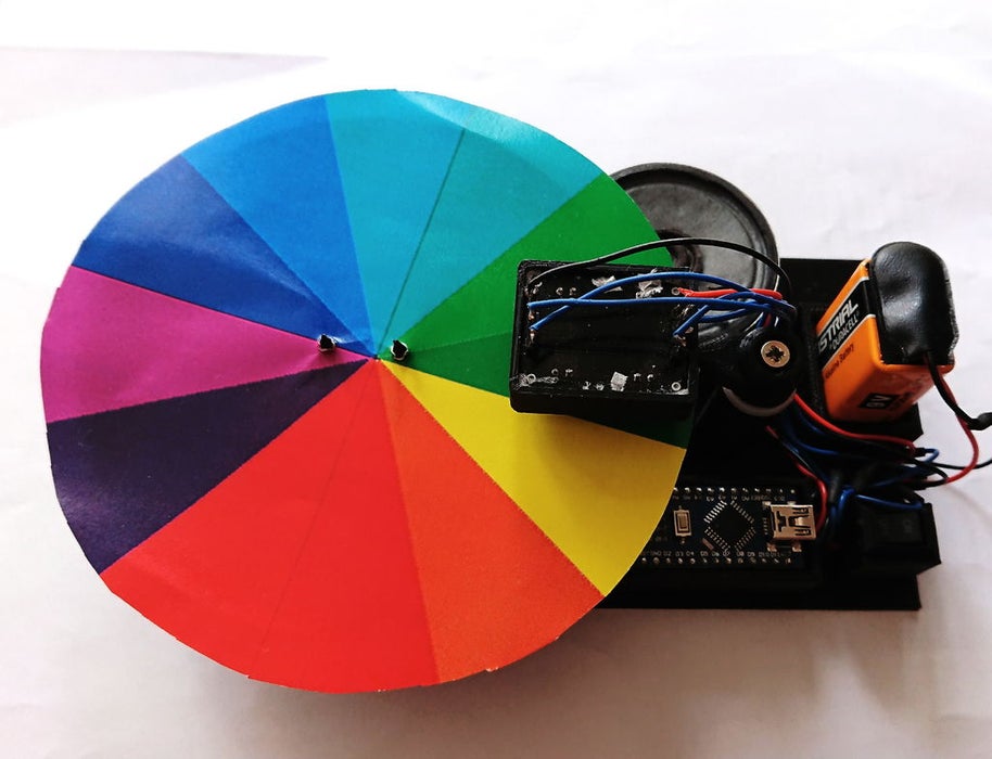 The Arduino-powered Color Musical Instrument
