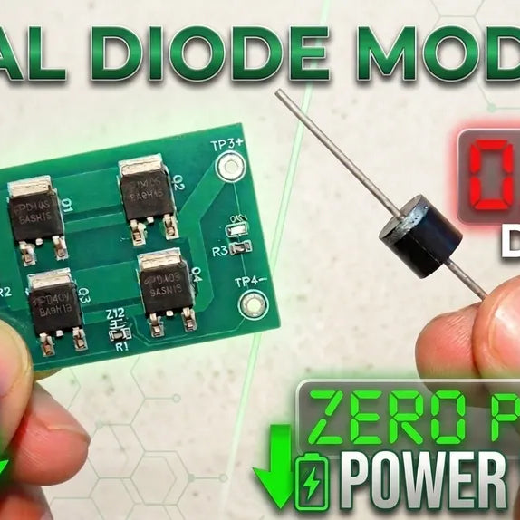DIY Perfect Diode With Zero Voltage Drop